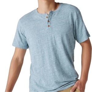 NWT Lucky Brand Short Sleeve Henley